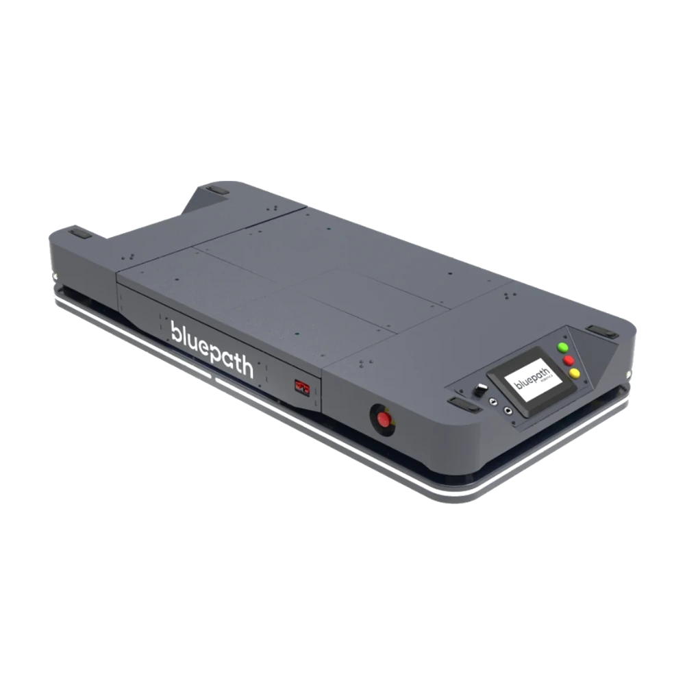 BluePath Underdrive Omnidirectional AMR, flat low-profile chassis
