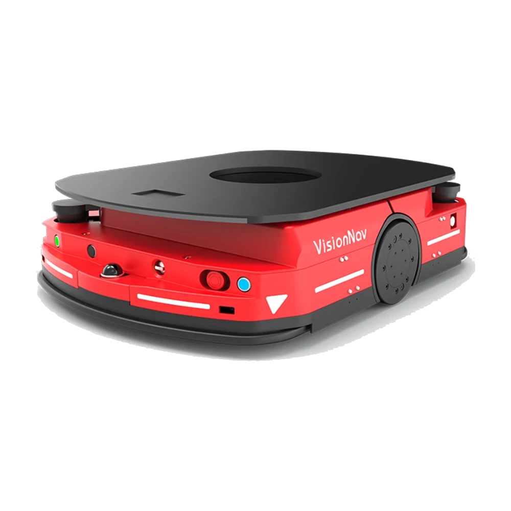 VisionNav VNK 15 low-profile platform AMR with top lift plate